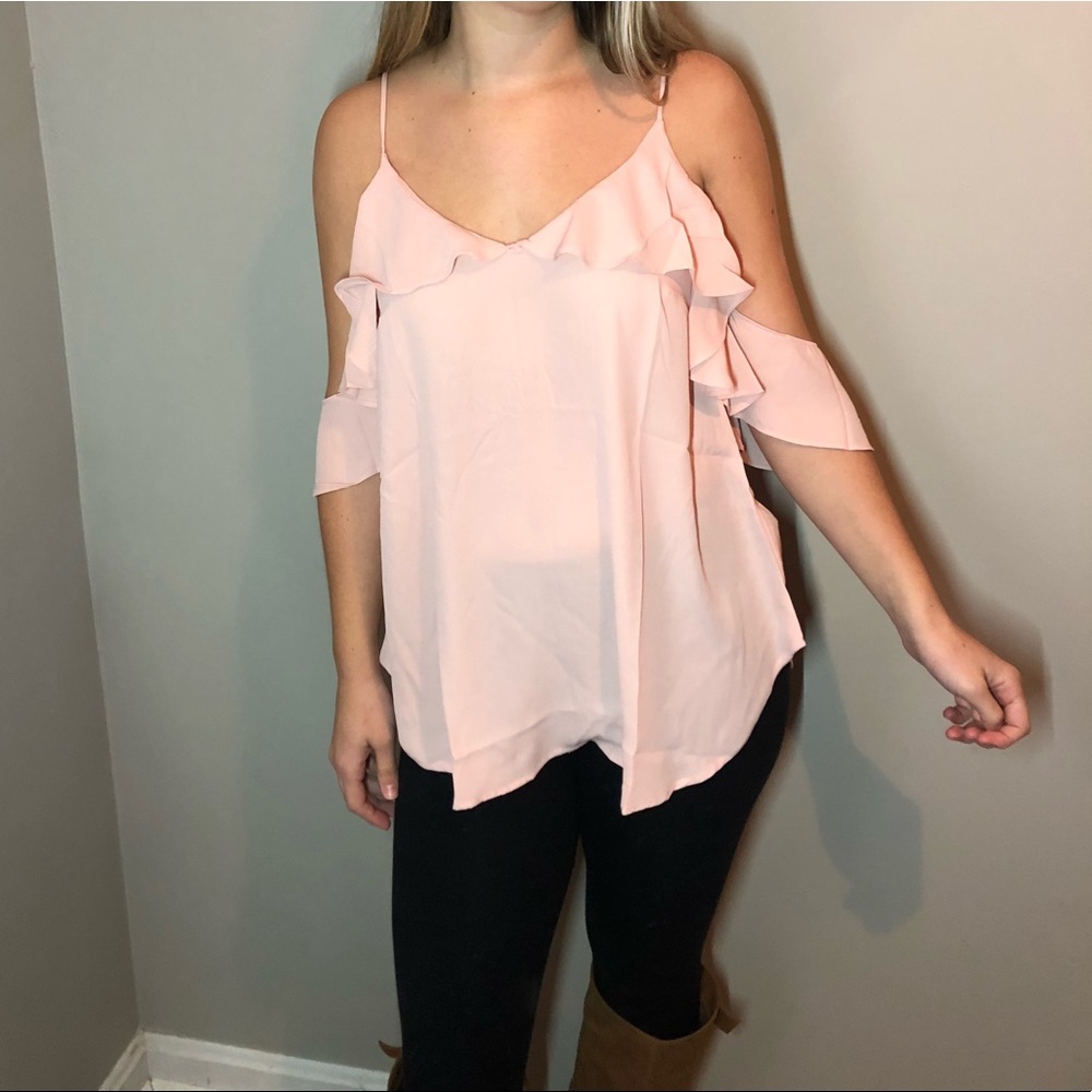 Ruffle tank